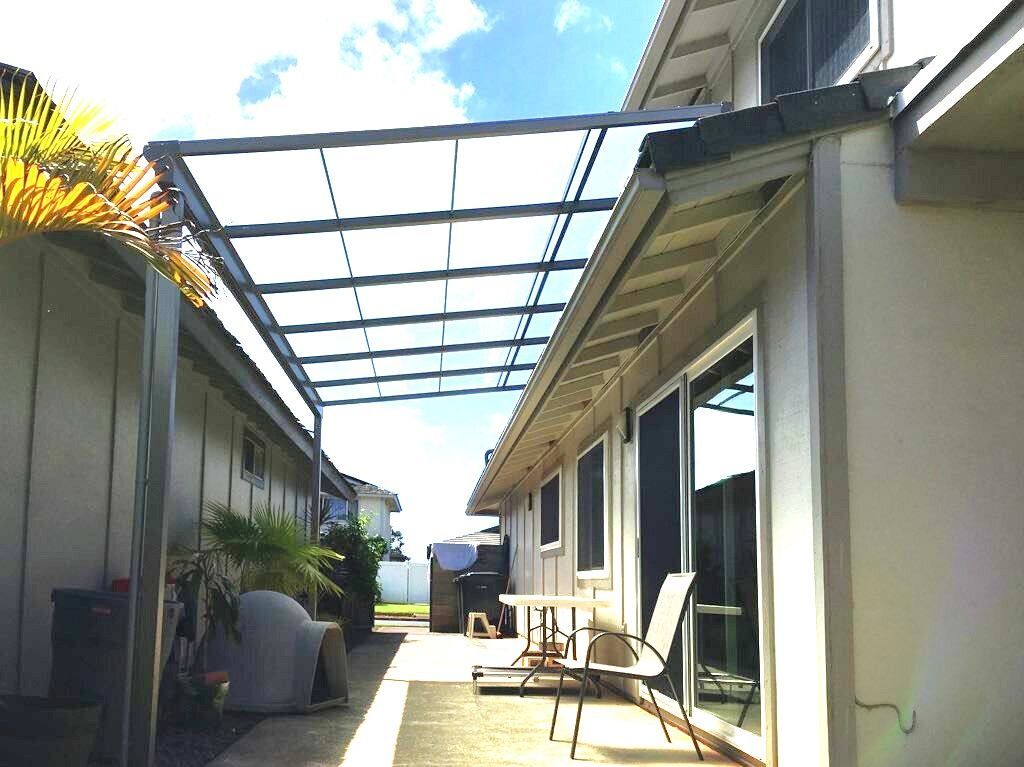 Pergola contemporaine à Nouméa
