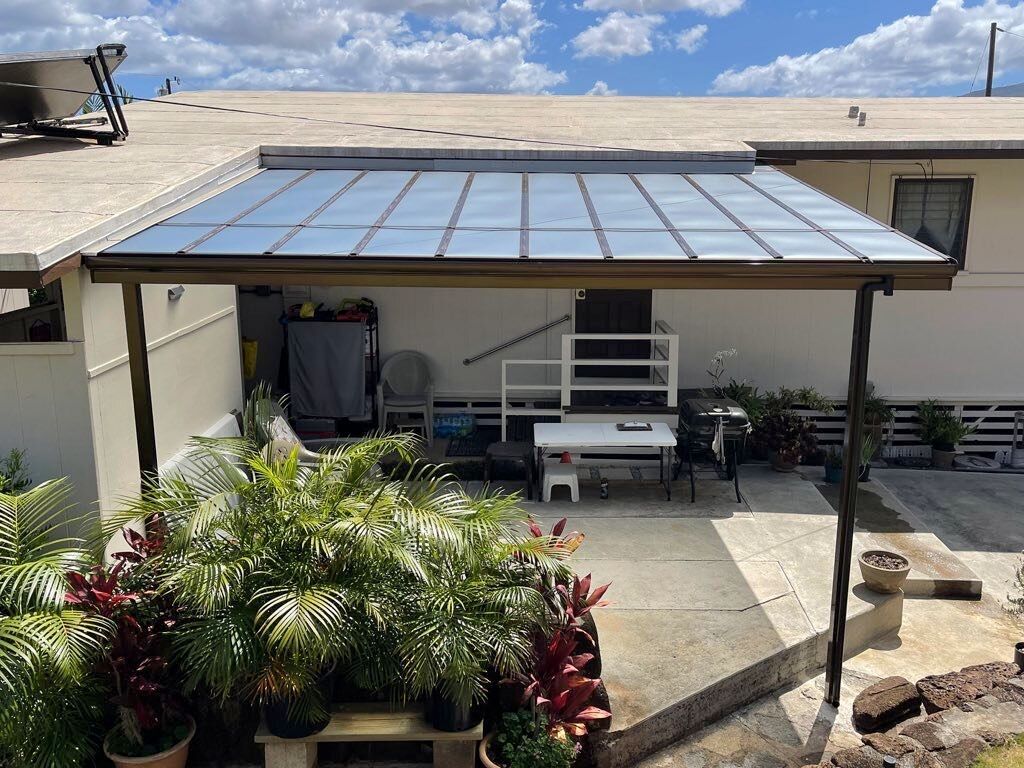 Pergola résistante aux intempéries à Nouméa
