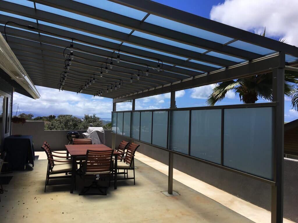 Pergola sur mesure à Nouméa