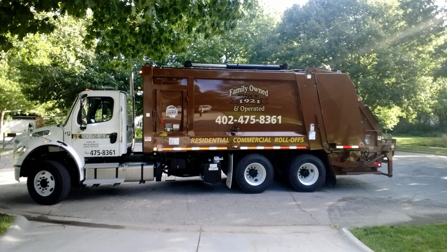 residential waste removal as part of our garbage service in Lincoln, NE