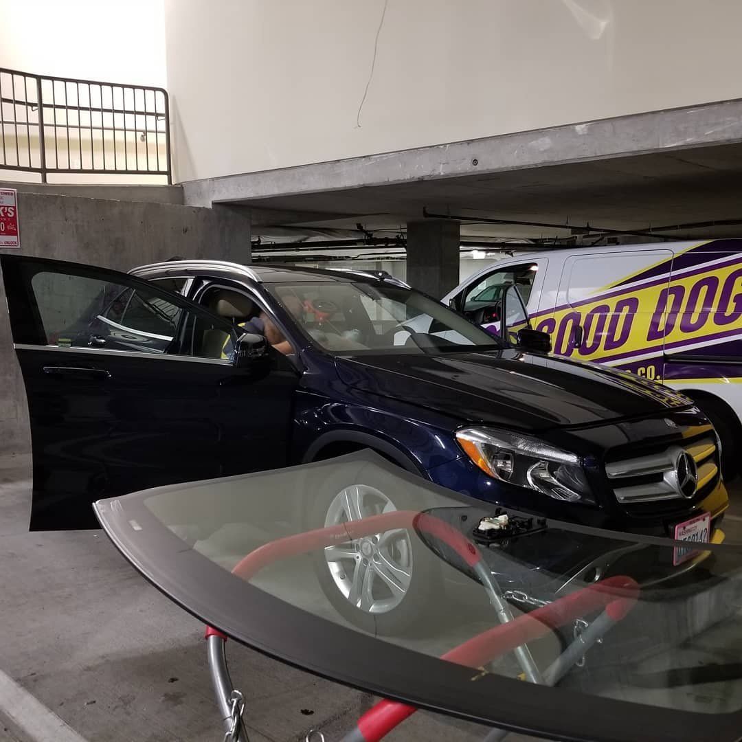 A Car Is Parked in a Parking Garage - Renton, WA - Good Dog Auto Glass