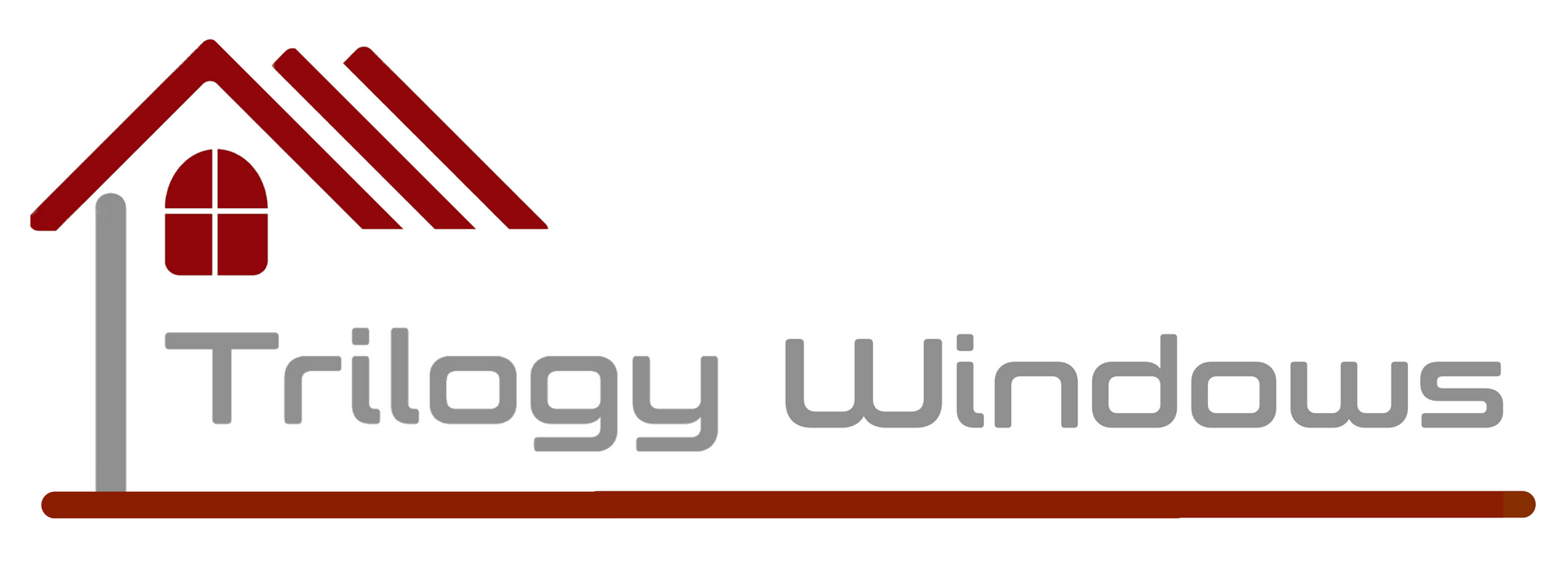 This is the logo for Trilogy Windows.