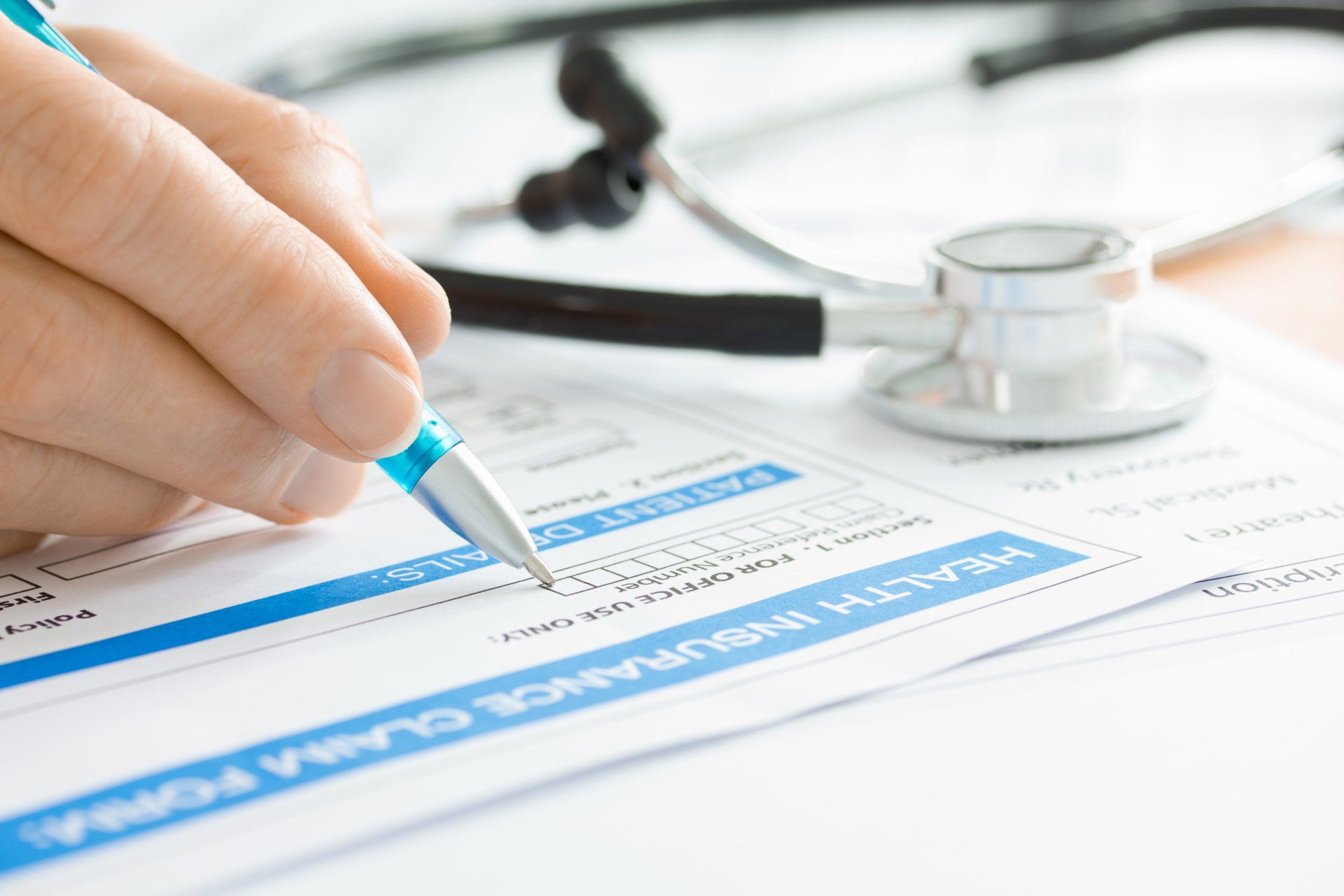 Completing a Medical Insurance Claim Form