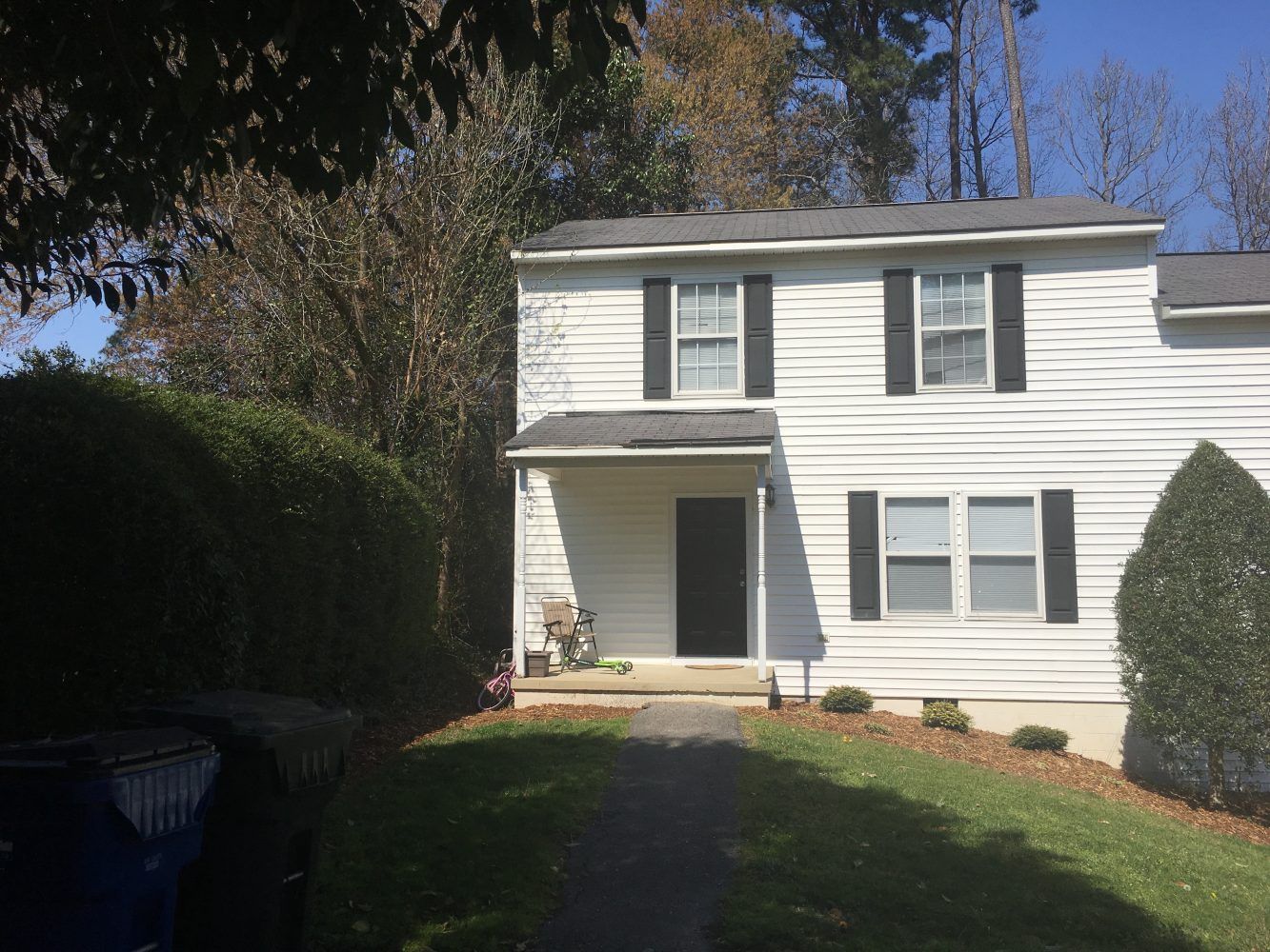 White home near NC State University