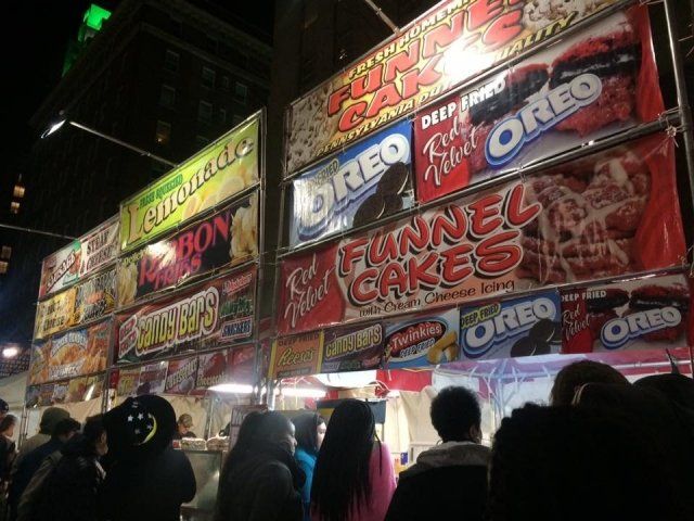 Raleigh Market with Deep Friend Oreos, Funnel Cakes, etc.