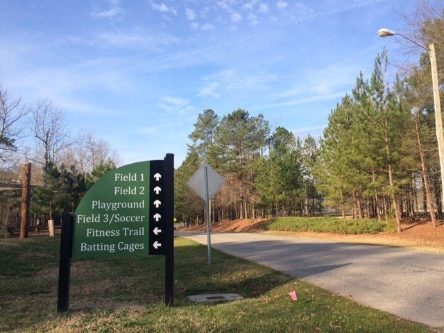 Apex Community Directions Sign