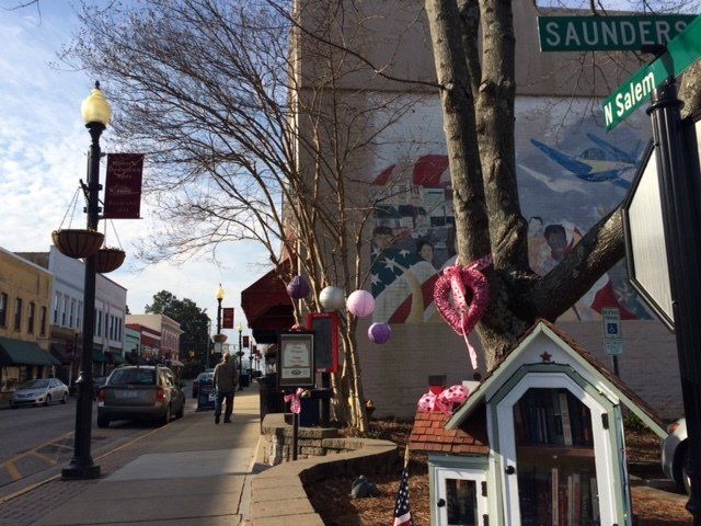 Apex Community Cross Street Saunders and N Salem