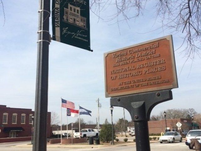 Varina Commercial Historic District Sign