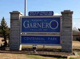 Welcome to Garner Centennial Park Sign