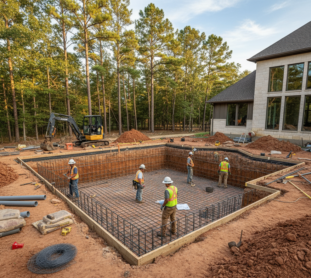 pool builders The Woodlands
