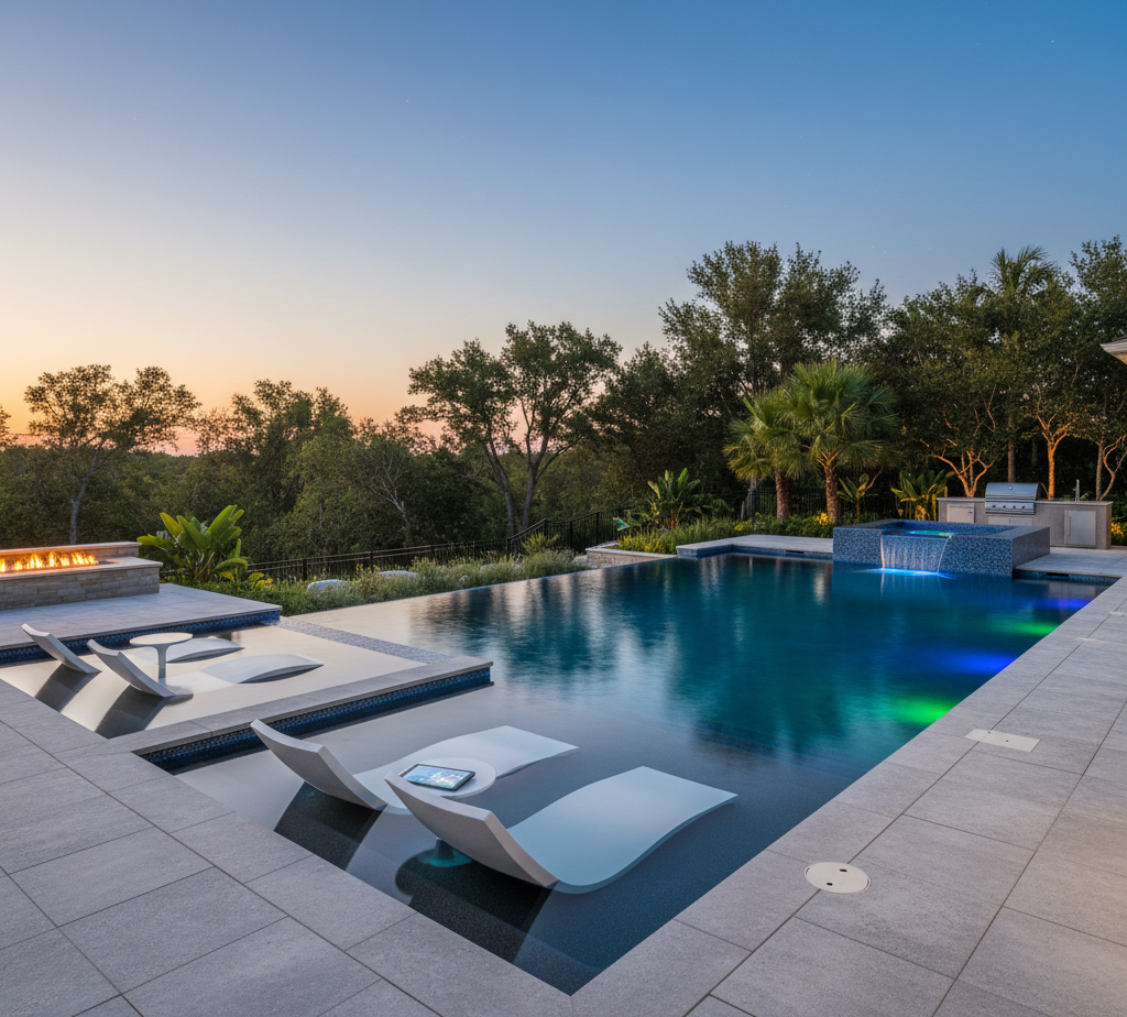 pool builders The Woodlands