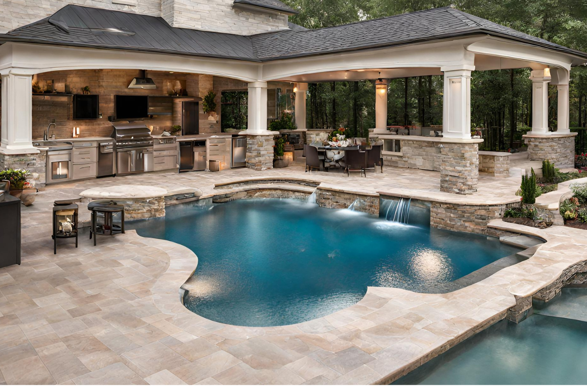 pool contractor the woodlands