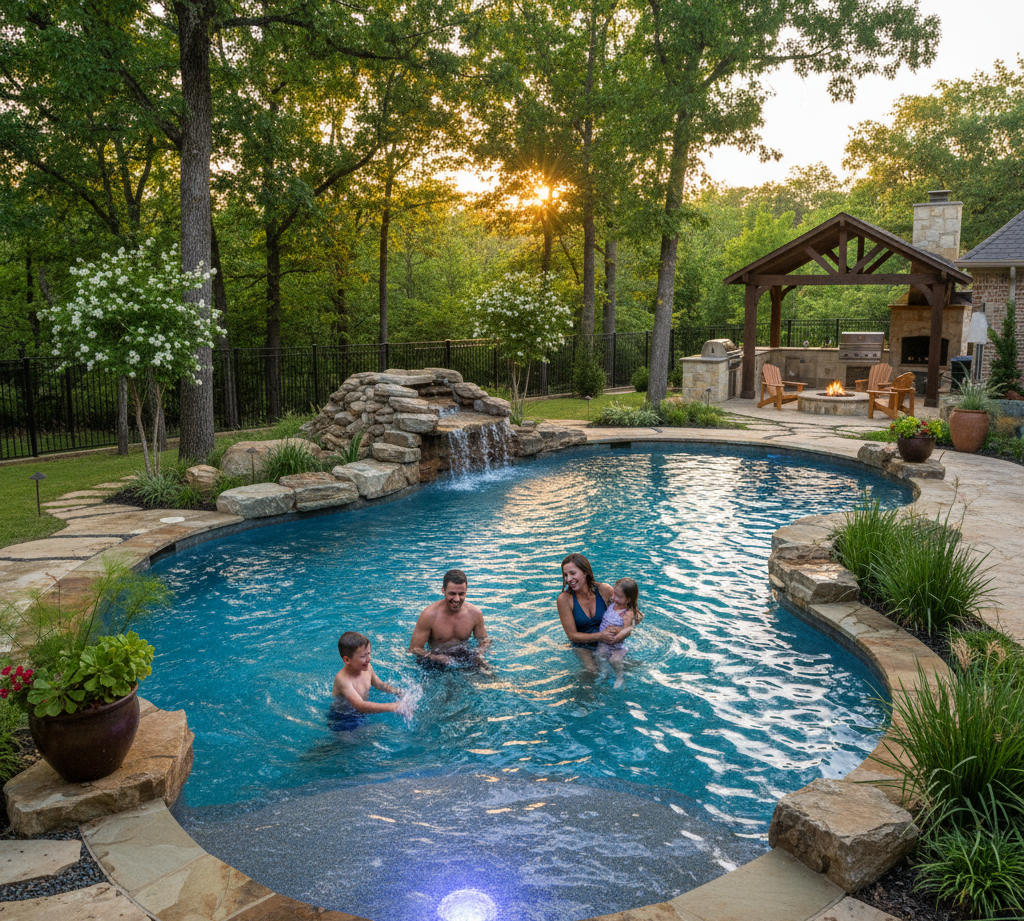 pool contractor The Woodlands
