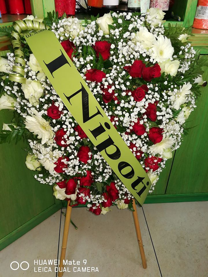 composizione floreale personalizzata