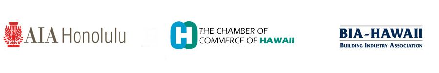 AIA Honolulu member, Chamber of Commerce of Hawaii member, BIA - Hawaii member