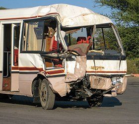 Damaged Small Bus — Little Rock, AR — Dabbs & Pomtree Attorneys at Law