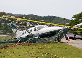 Crashed Aircraft — Little Rock, AR — Dabbs & Pomtree Attorneys at Law