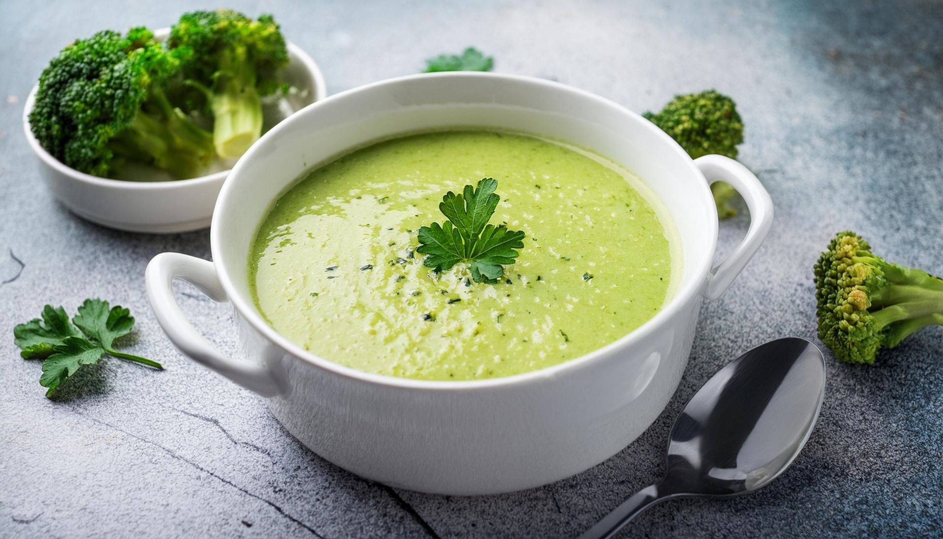 Cream of Broccoli Soup 