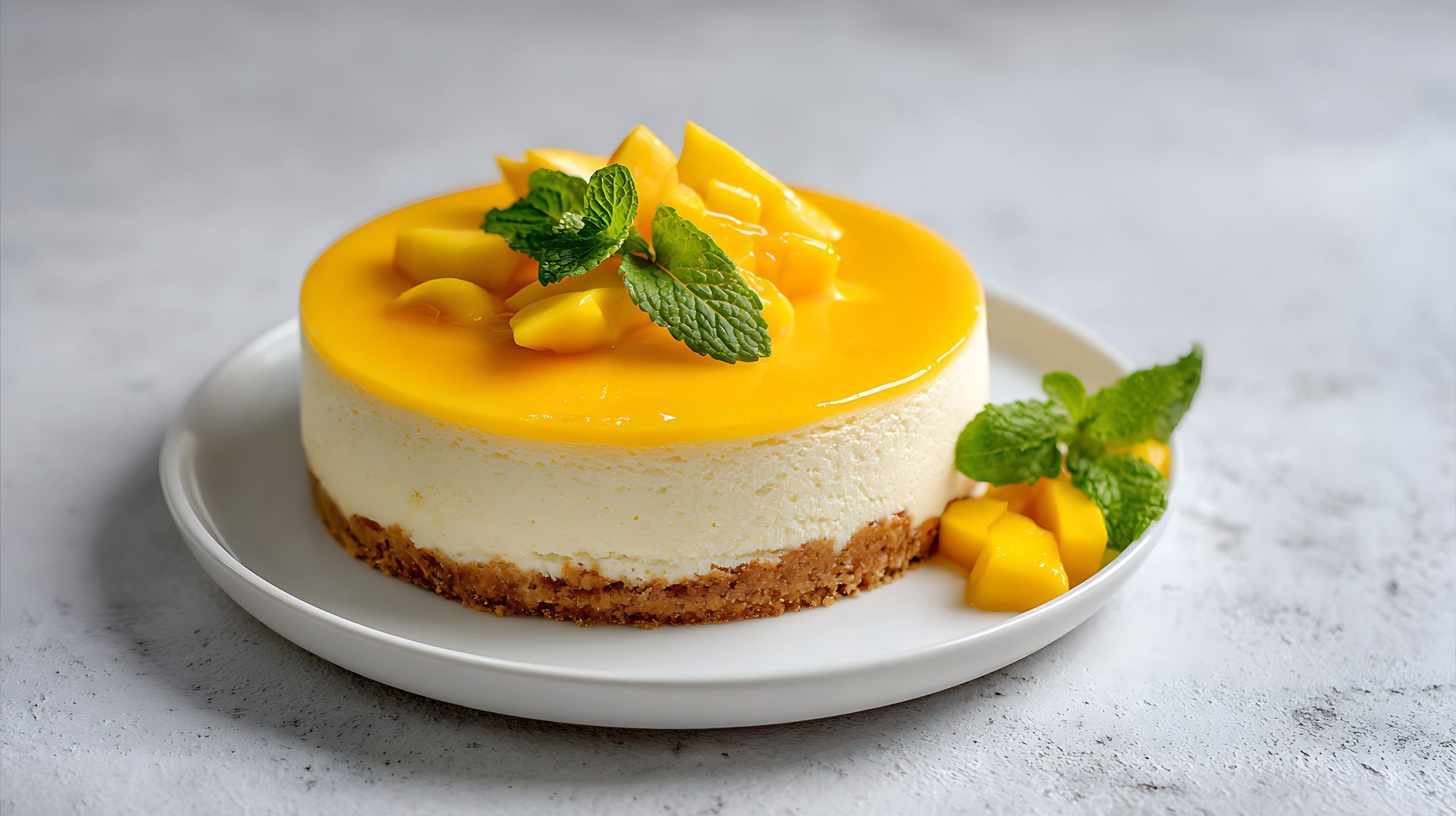 Mango Cheesecake