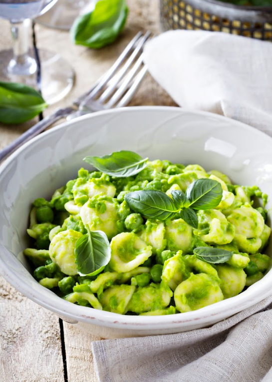 Pea and Pesto Pasta Salad