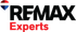 RE/MAX Experts logo in red, black, and blue with a small hot air balloon icon