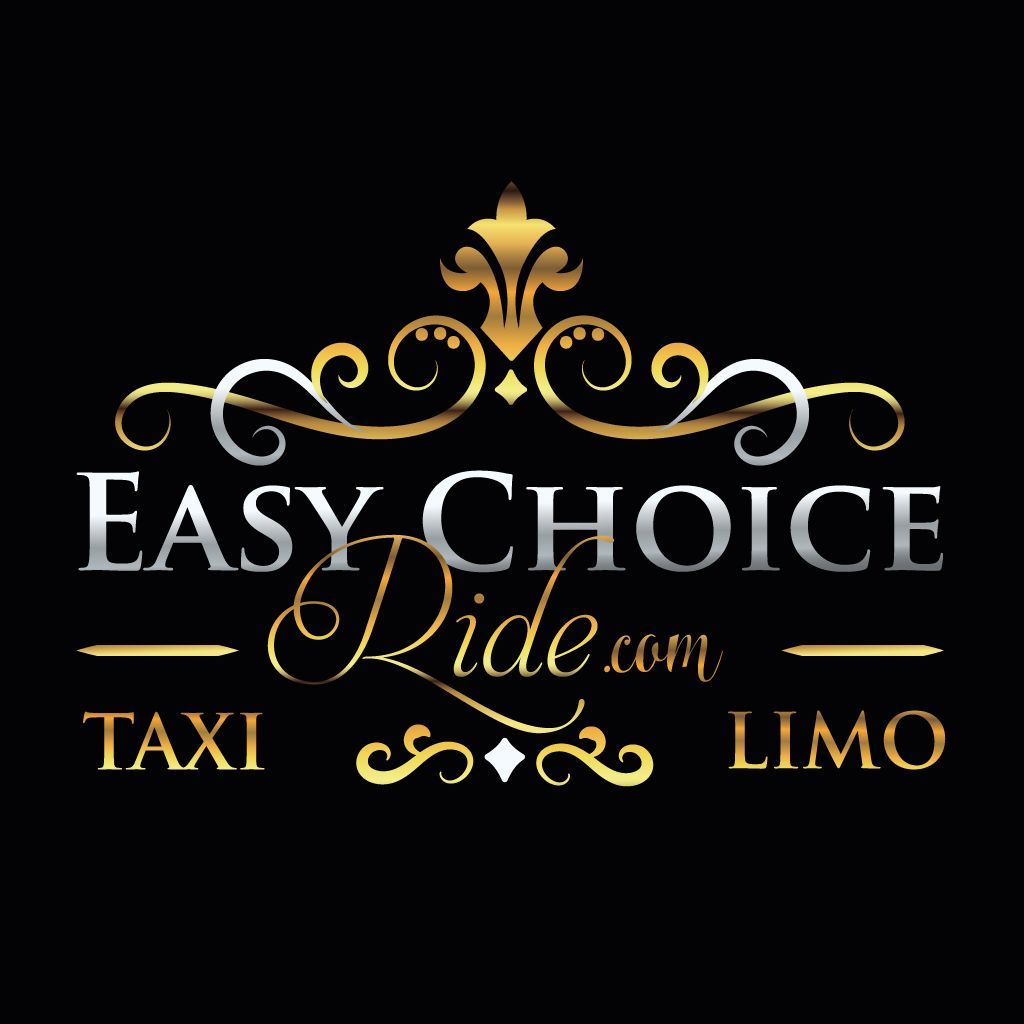 A logo for easy choice ride.com with a phone number