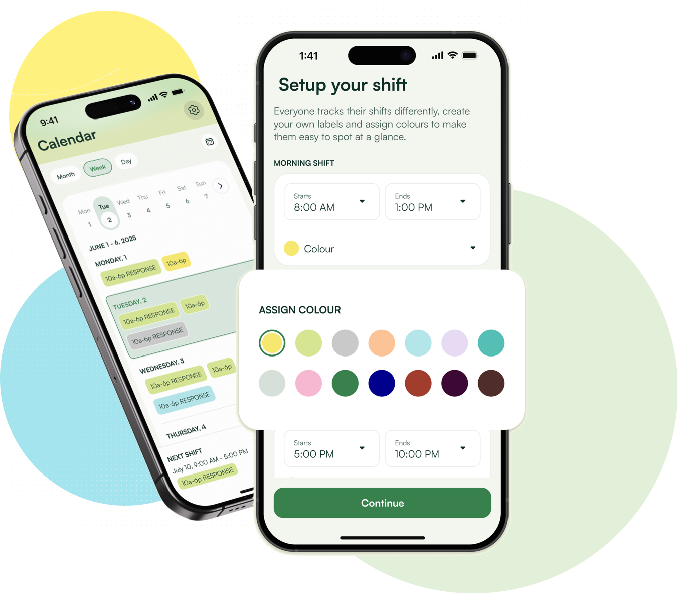 calendar app for shift workers