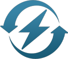 Lightning bolt icon displaying ZPN Energy's integrated energy management