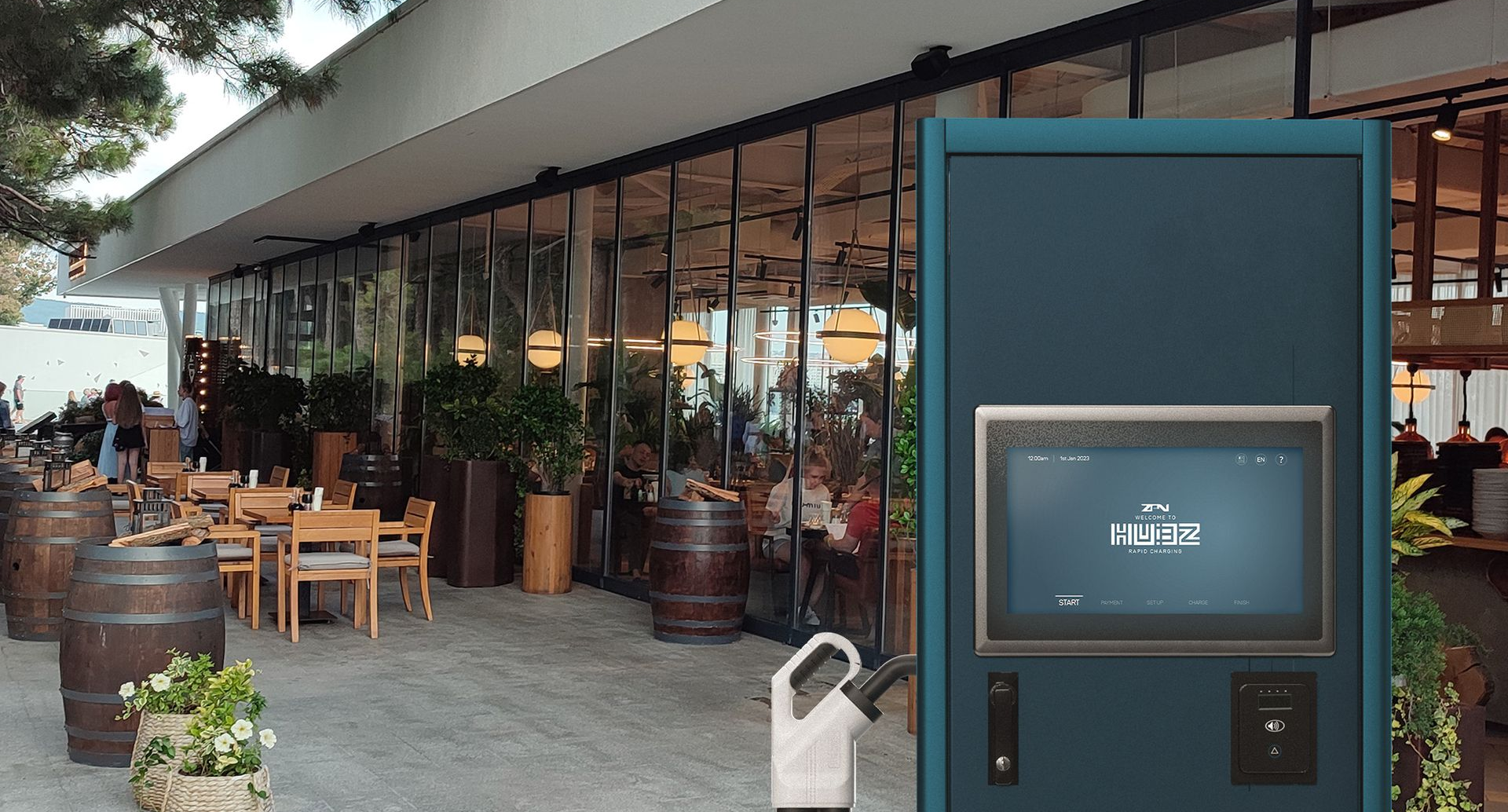 Rapid charging for hotels and pubs earn £100K per charger