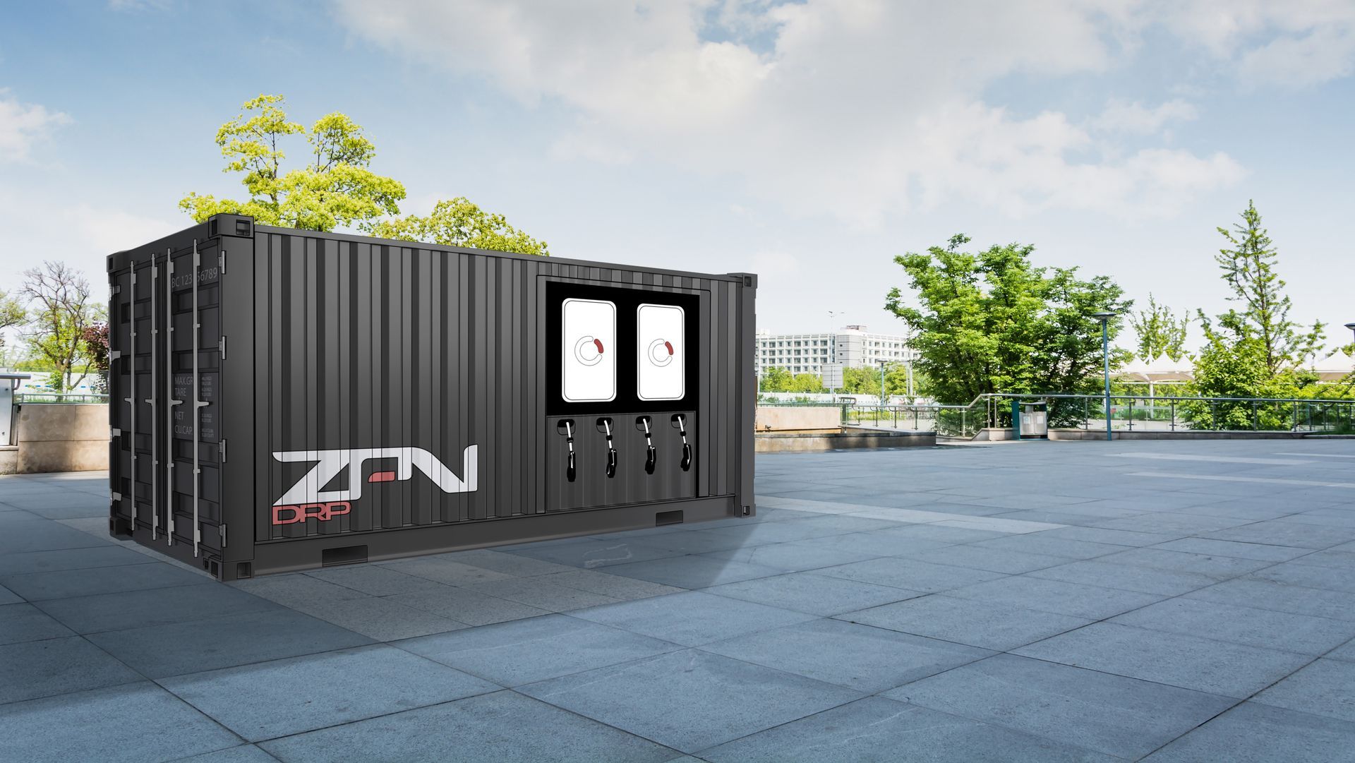 Deployable MW mobile ev charging for disaster recovery