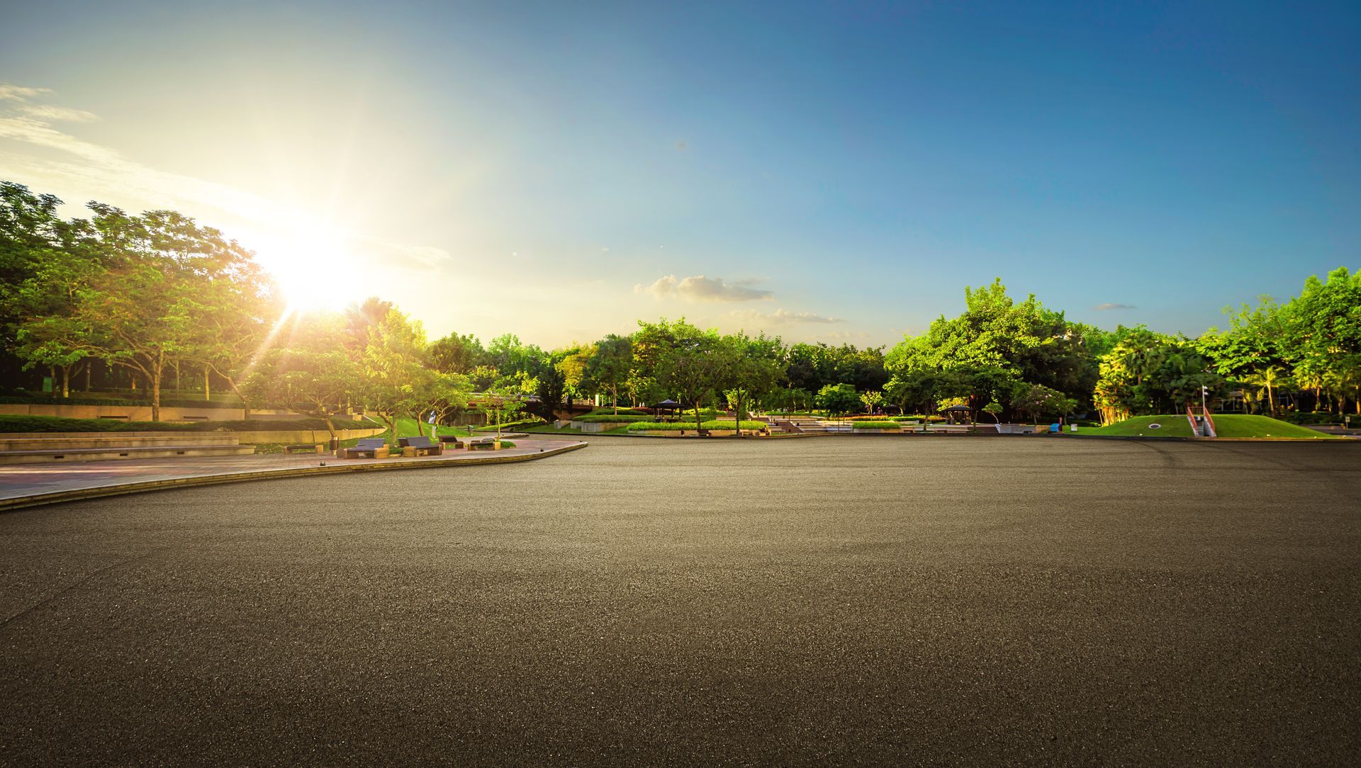 Community Park Paving