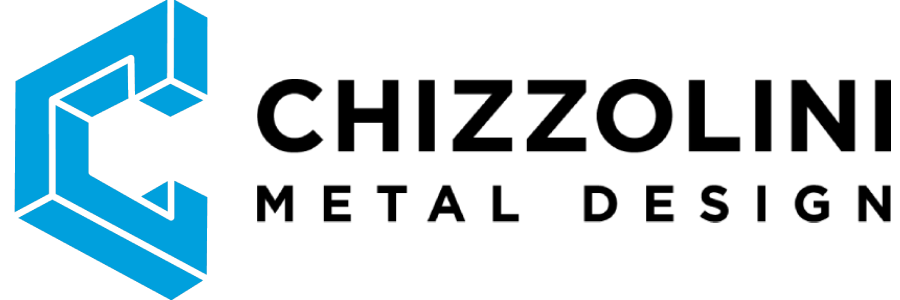 Logo Chizzolini, azienda di serramenti in ferro e acciaio, serrande avvolgibili e porte tagliafuoco a Brescia.