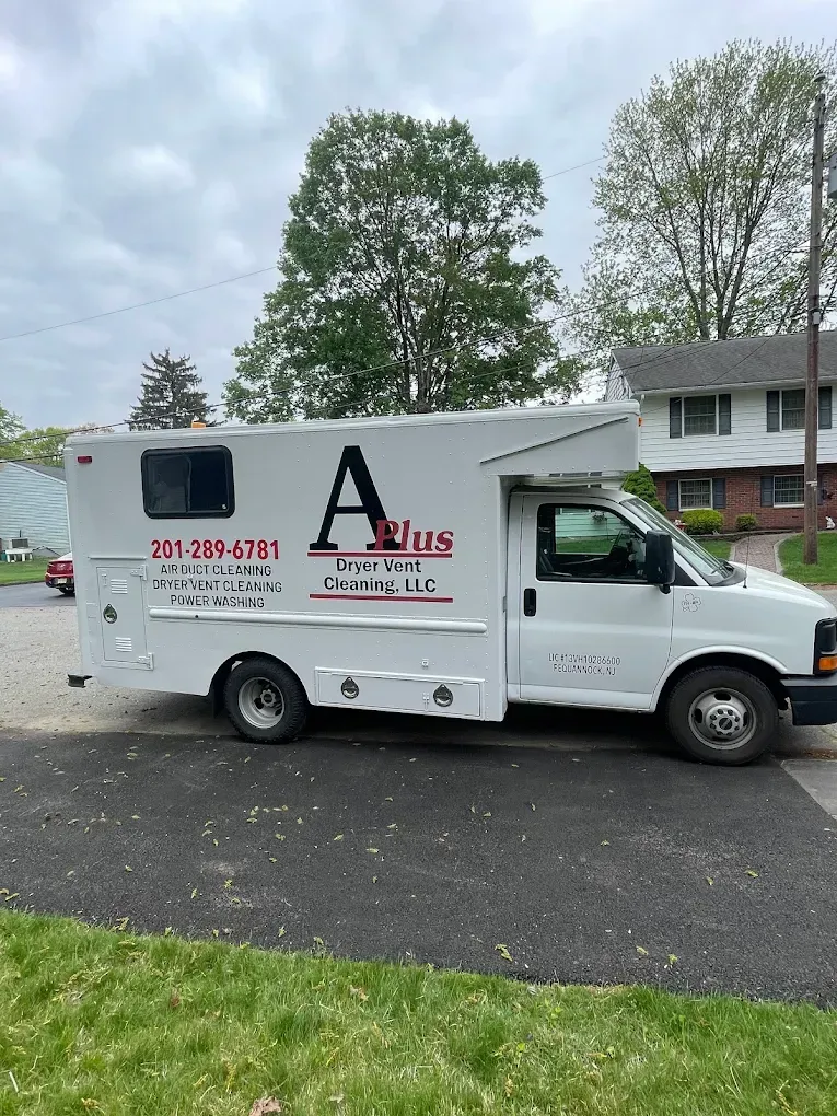 White work truck with 