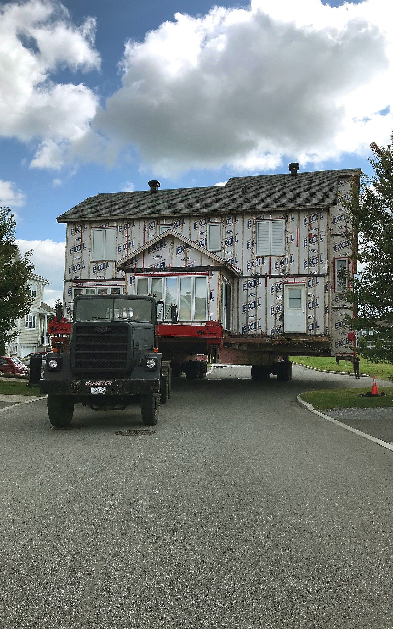Déplacement de bâtiment Transport Laferrière