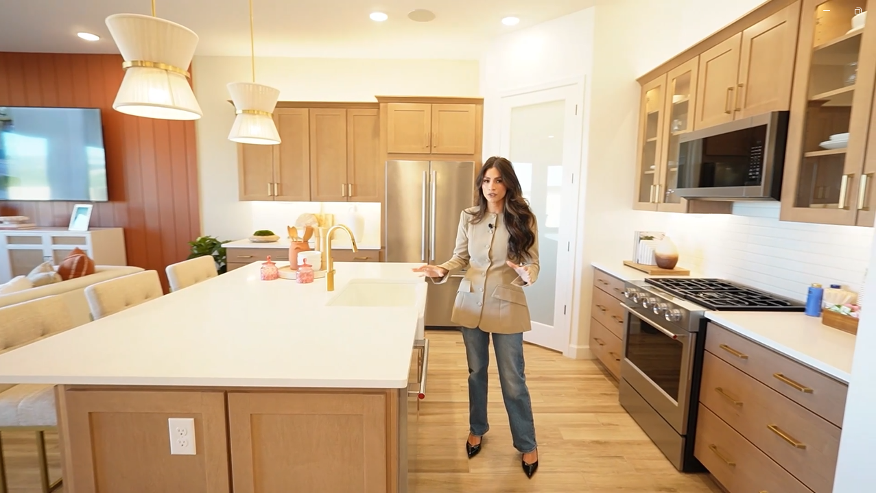 Azure's modern kitchen by Mattamy Homes - Tucson, AZ