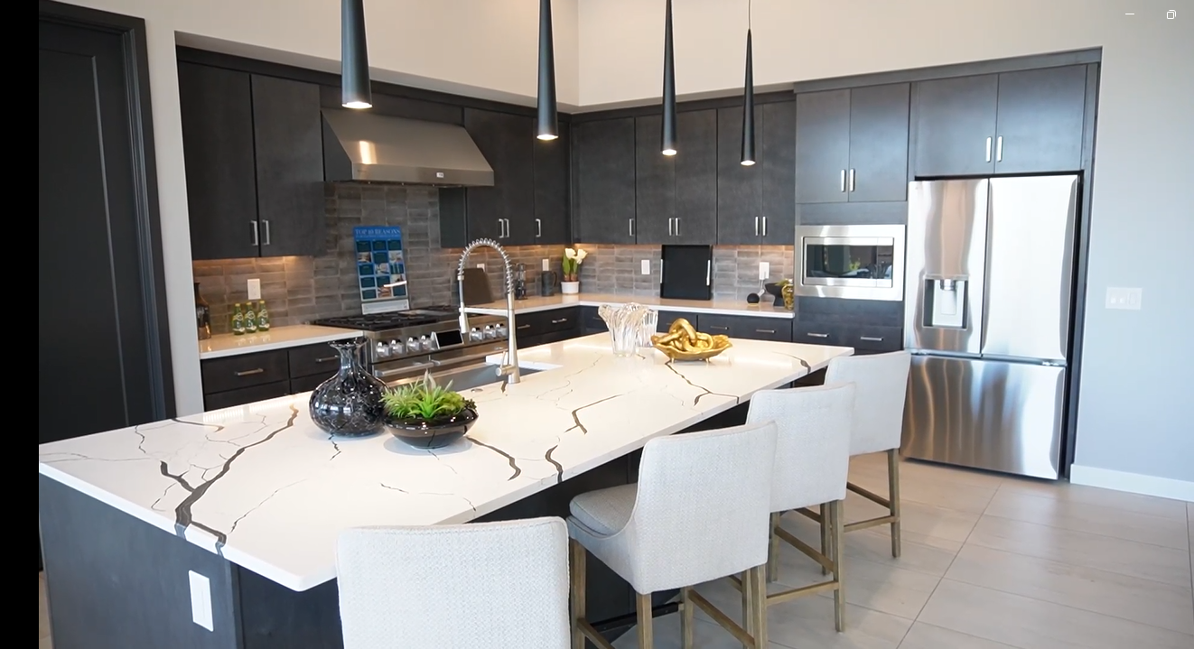 The Manzanita's gourmet kitchen comes with a 10-ft island - Fairfield Homes, Marana, AZ