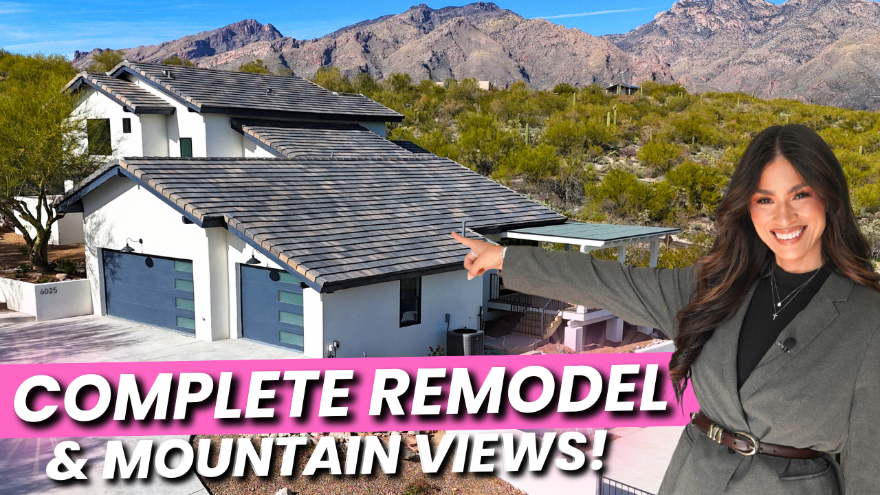 Inside Tucson's Remodeled Luxury Home with Catalina Mountain Views