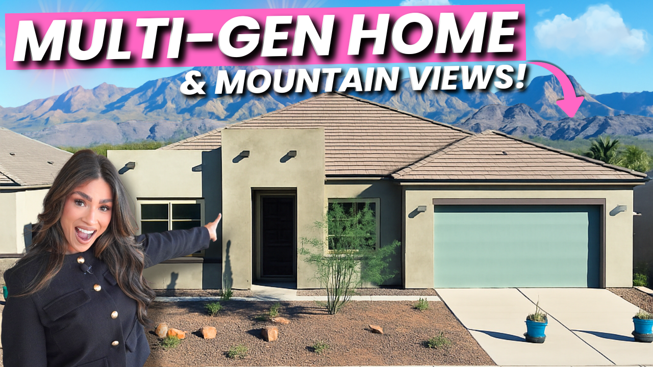 Tucson's Perfect Multi-Gen Home in Marana AZ: Tavira at Twin Peaks