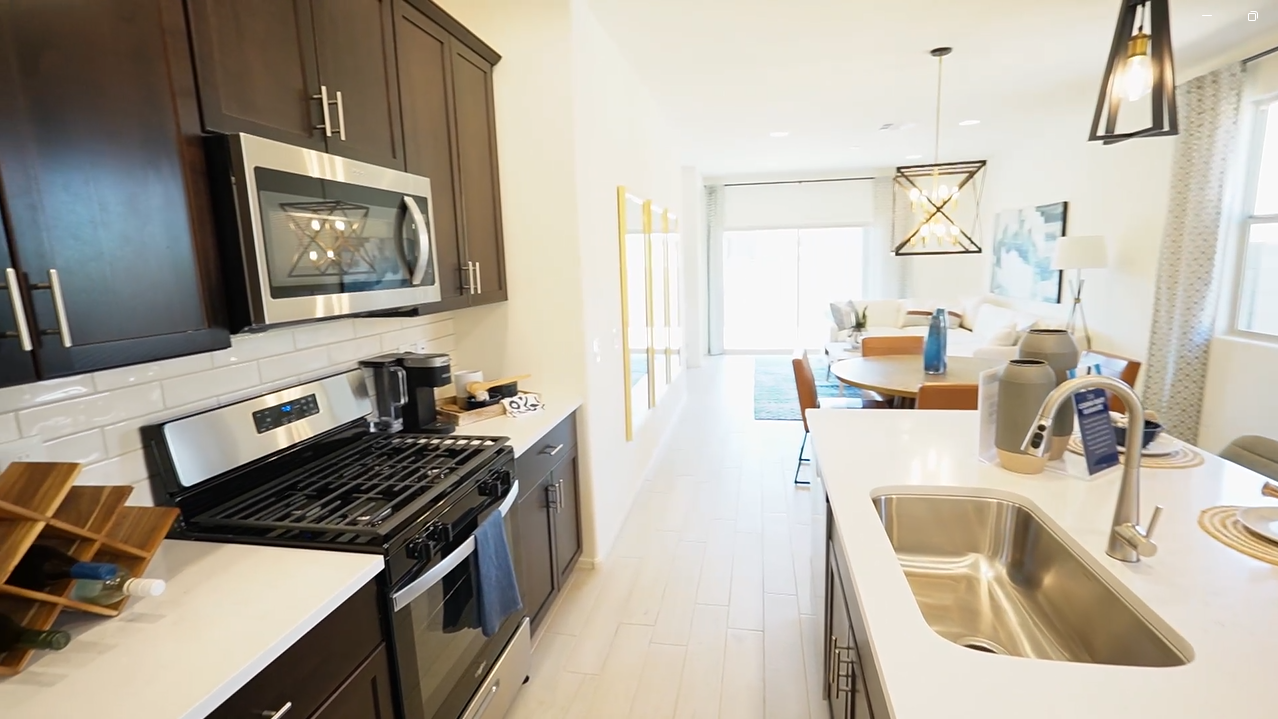 Interior of Meritage Homes' Festival Floor Plan at Gladden Farms, Marana, AZ