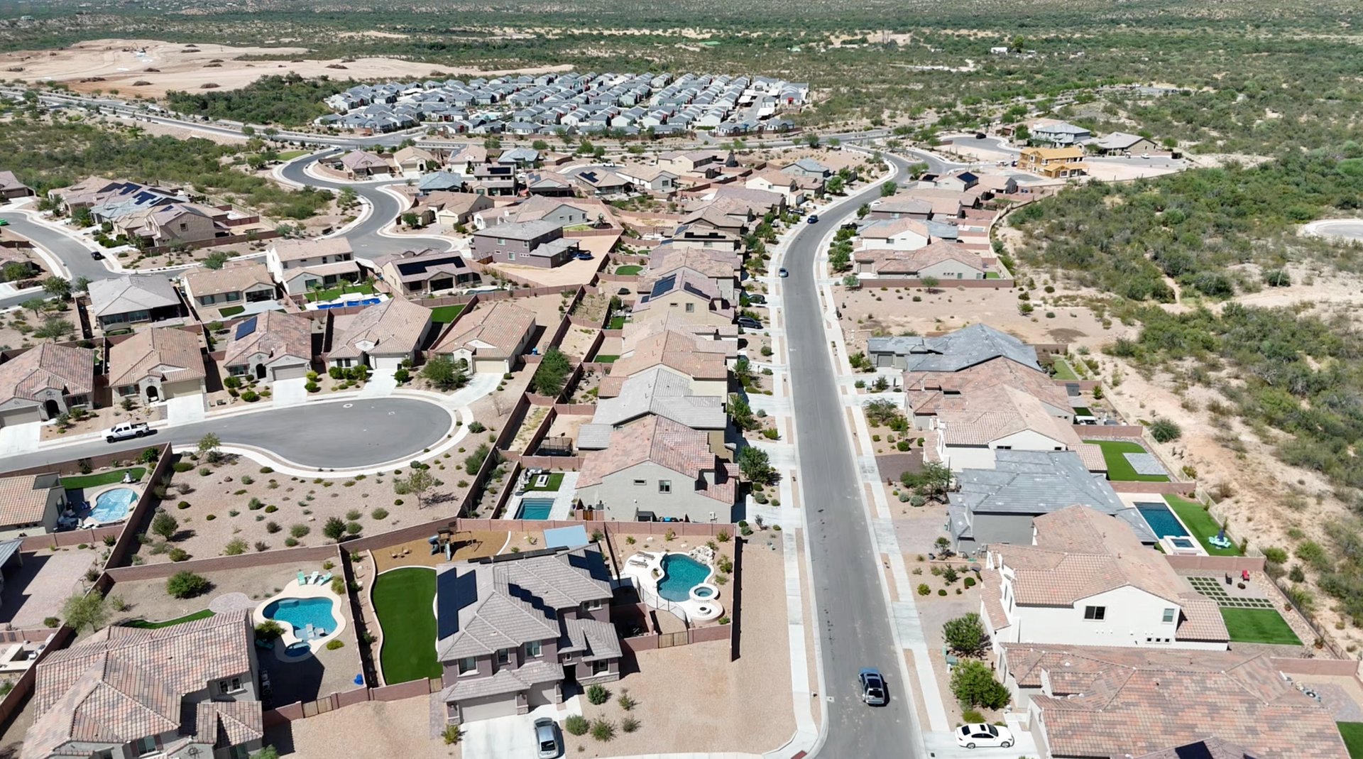 New construction at Rocking K, Vail AZ