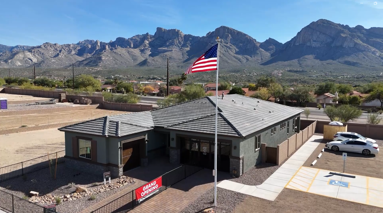 New construction by Richmond American Homes in Oro Valley, Tucson