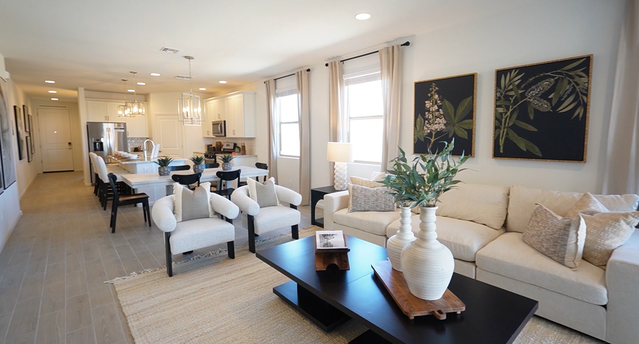 Open living space by Meritage Homes in Marana, Tucson AZ