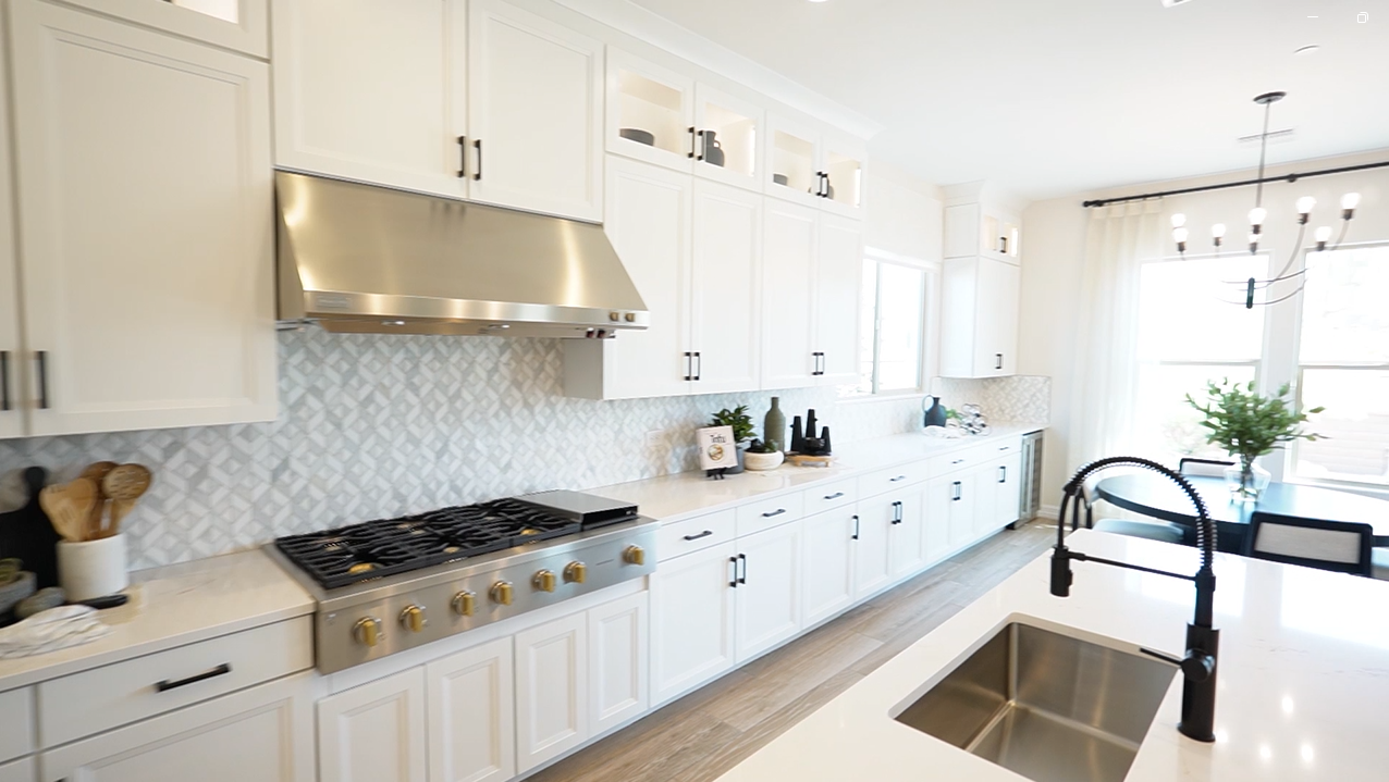 Upgraded kitchen by Richmond American Homes at Saguaro Reserve