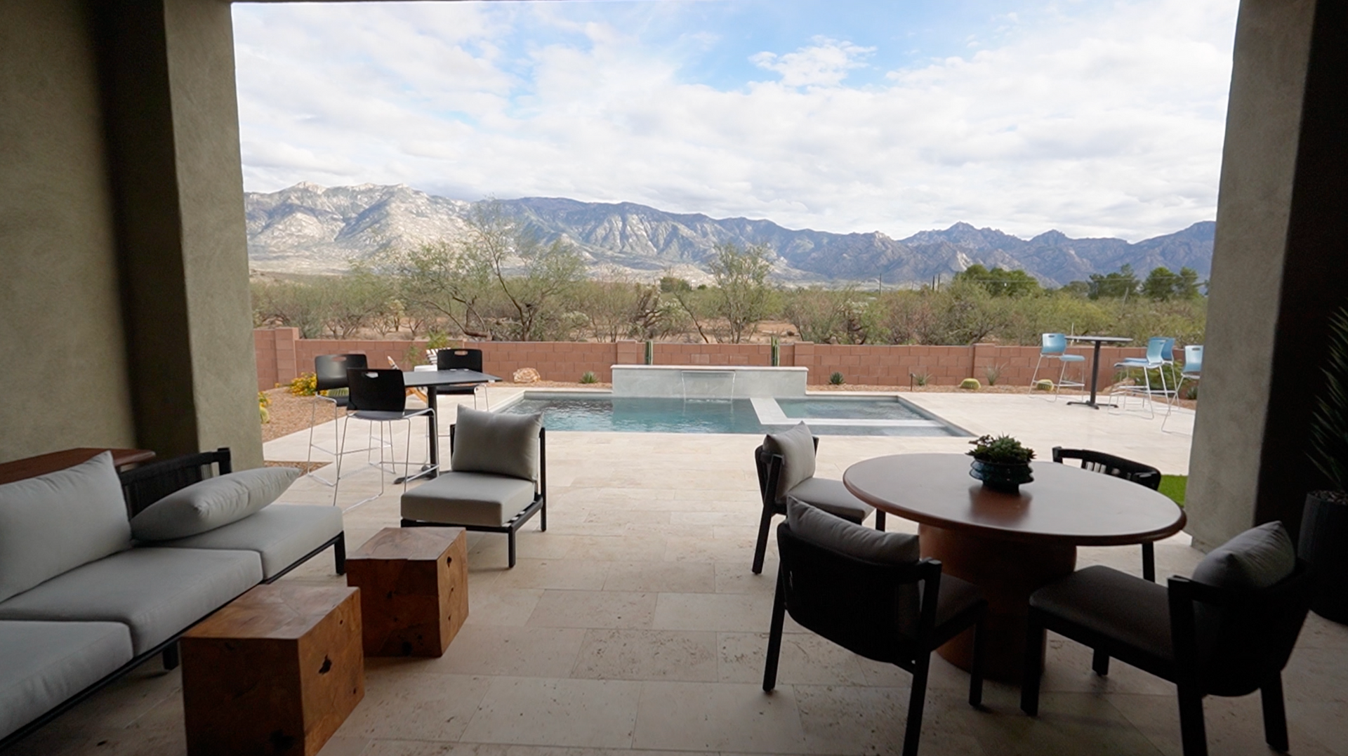 Catalina Mountains view from Fairfield Homes, Tucson, AZ