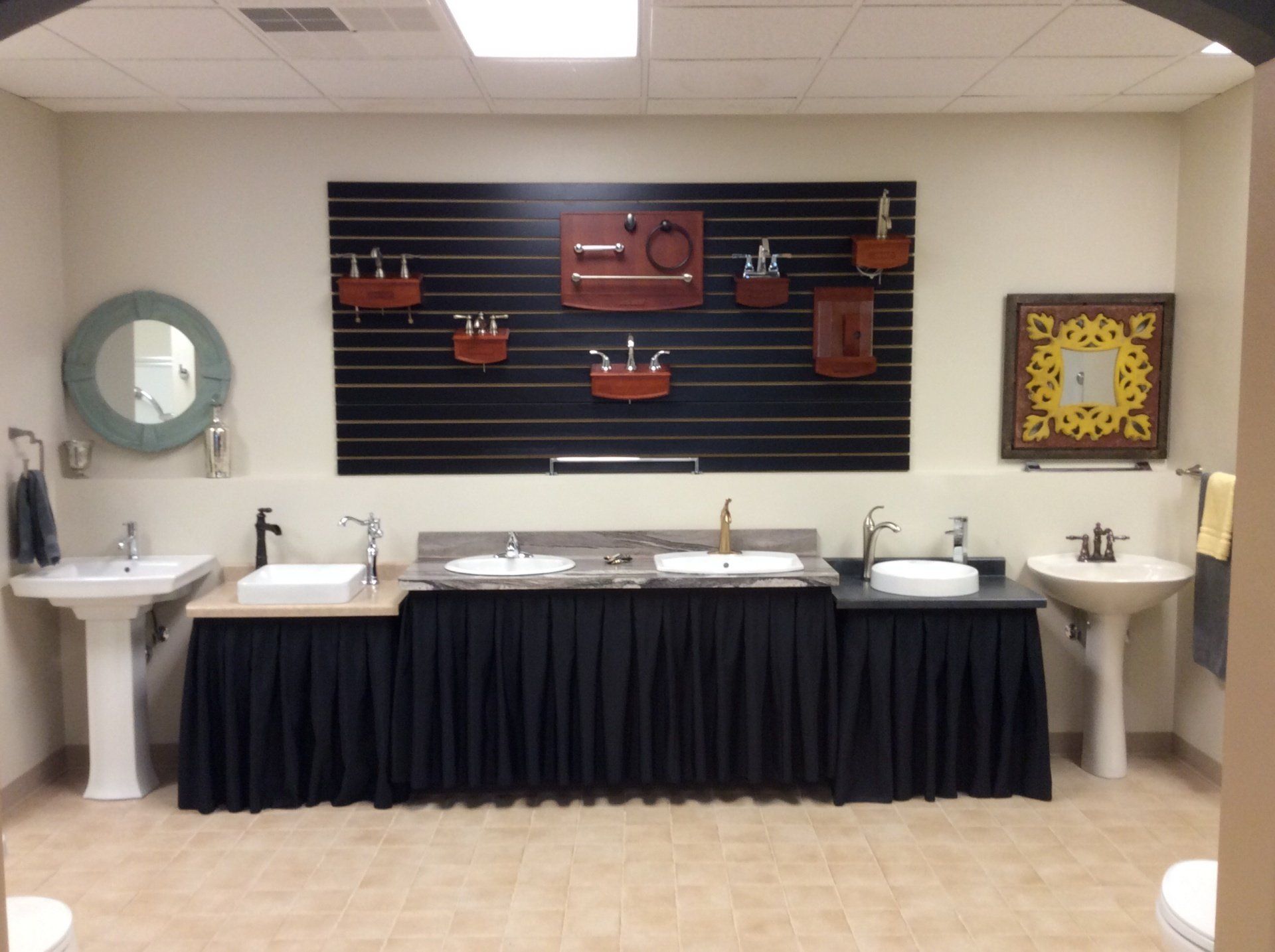 Bathroom Fixtures on Showroom – Manitowoc, WI – Maritime Plumbing and Mechanical LLC