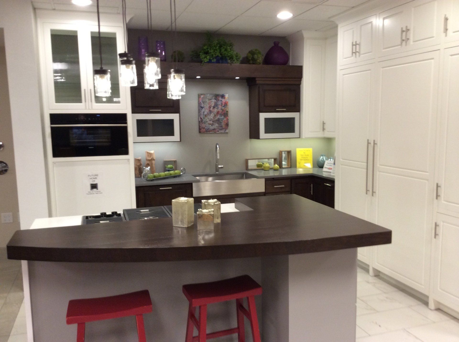 White and Black Kitchen – Manitowoc, WI – Maritime Plumbing and Mechanical LLC
