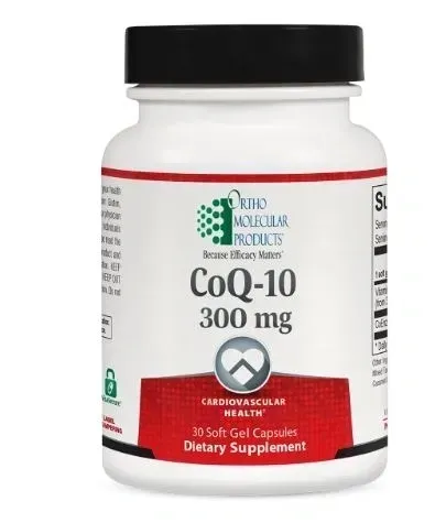 CoQ10-300mg 30 soft gel caps by Ortho Molecular