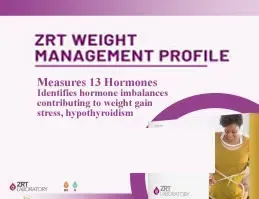 Weight Management Profile + Thyroid, insulin, hBa1C by ZRT saliva/bloodspot
