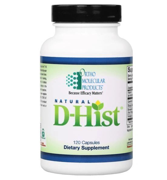 Natural D-Hist 120 caps by Ortho Molecular