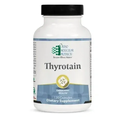 Thyrotain 120 caps by Ortho Molecular